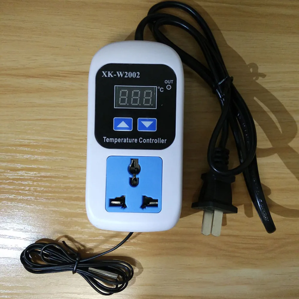 

Multi-function Microcomputer Automatic Thermostat with Socket Intelligent Temperature Control Regulator