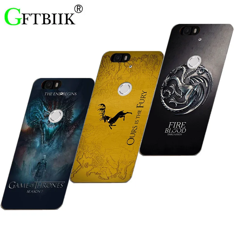 

Cute Cartoon Case For Huawei Nexus 6P Google Nexus 6p 5.7 Soft Silicone Case Fashion Printed Cover Game of Thrones 7 New Fashion