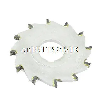 

100mm x 32mm x 6mm 12 Tooth Round Groove Milling Cutter Hand Tool