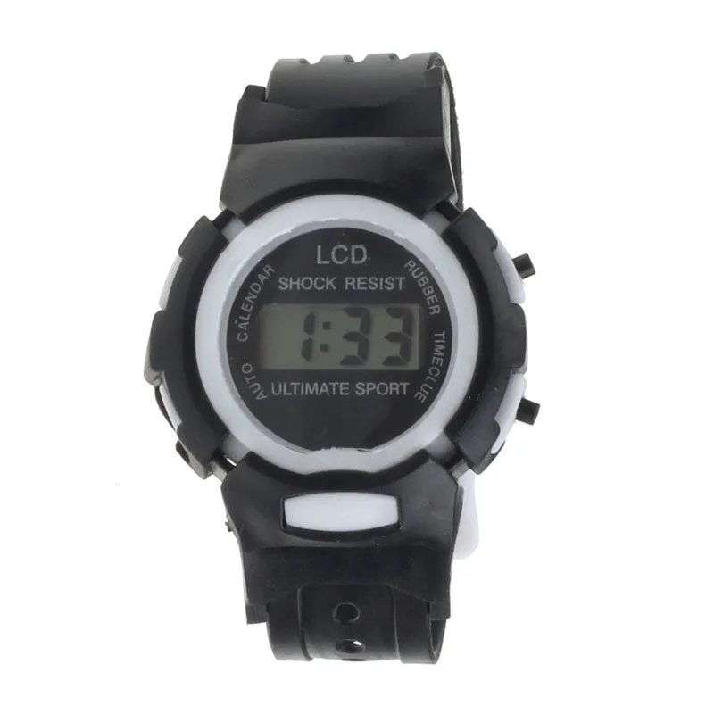 

2019 Hot LED Digital Watch Boys Girls Students Time Sport Electronic Wrist Sport Watch Drop Shopping Free Shipping Wd3 sea
