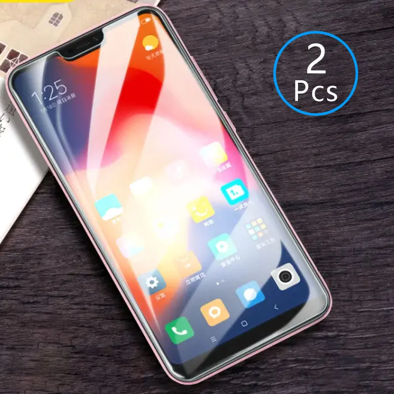

2pcs Tempered Glass for xiaomi mi a1 a2 lite Protective Glas Screen Protector Phone Safety Tremp on ksiomi my a1 2 1a 2a a2lite
