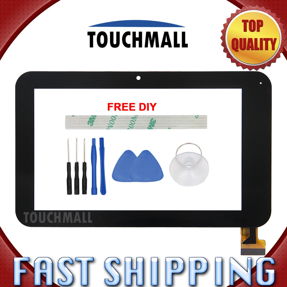 New Touch Screen Digitizer Glass ZCC 2265V2 HD13 549 7 inch Black