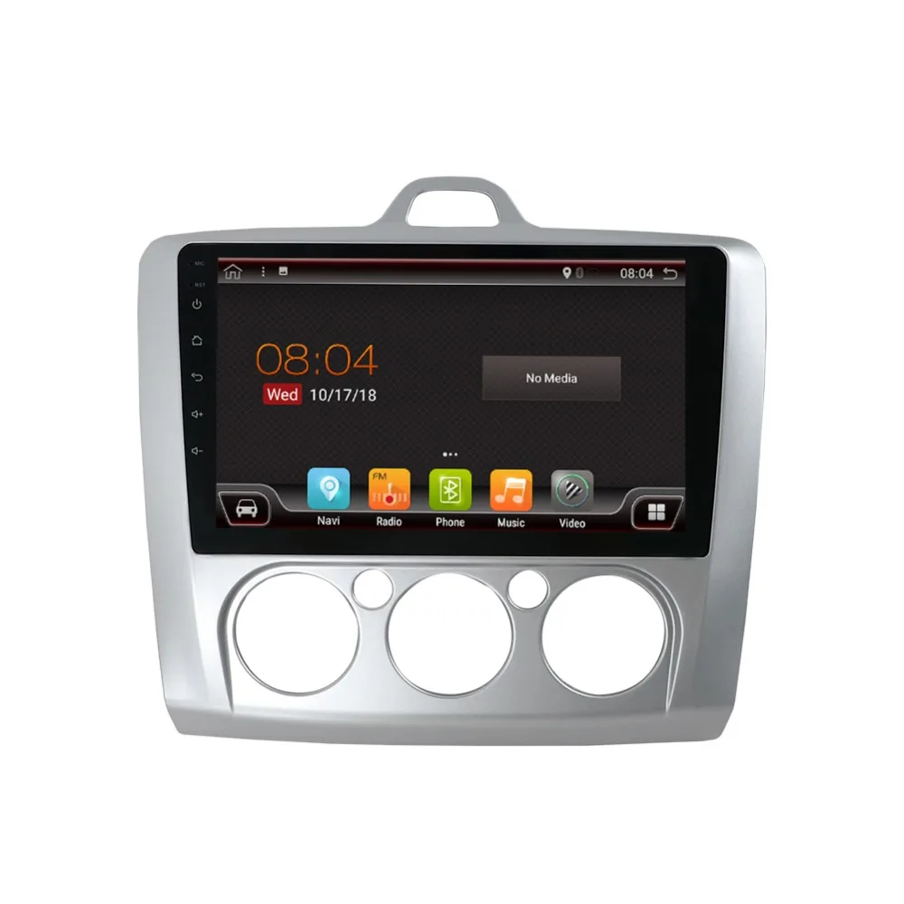Sale Bosion Android 8.1 Car Radio Multimedia Player For Ford Focus Mk2 Mk3 2004 2005 2006 2007 2008 2009 2010 2011 GPS Navigation 2