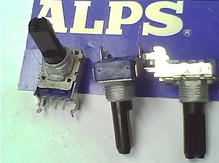 5 шт. потенциометр B50K типа 4 для ног ALPS Alps RK11 длина полувала 20 мм громкости|potentiometer