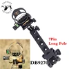 1pc Compound Bow Sight Micro Adjustable Aluminum Alloy 7 Pin .019'' Bow Sight For Outdoor Shooting Training Archery Accessories
