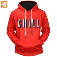 TENNEIGHT Осень/Зима Письмо печати 3D толстовки с капюшоном Мужские/Женские Спорт на открытом воздухе толстовки с капюшоном Пара Одежда