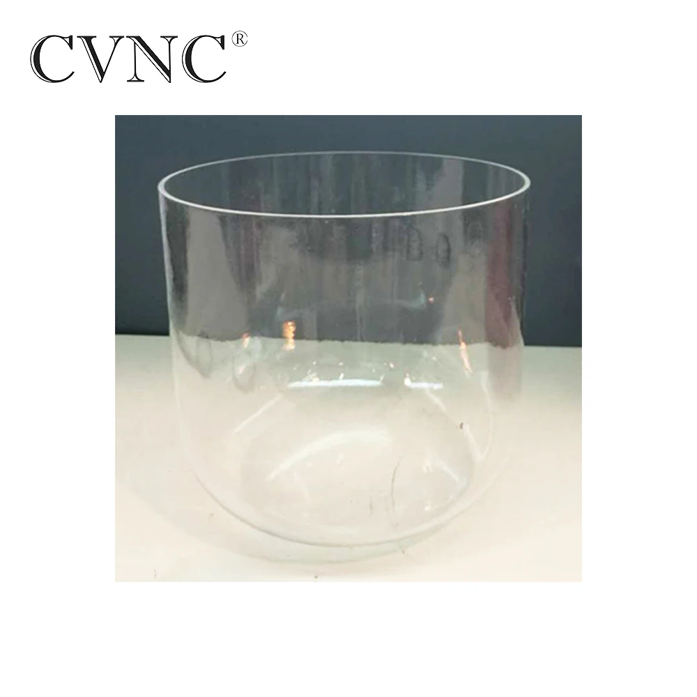 

CVNC 6" Chakra Note C D E F G A B any one Note Clear Quartz Crystal Singing Bowl