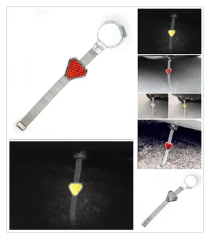 

Car accessories exhaust pipe anti-static strip reflective shape for Chevrolet Cavalier Volt SS Chevelle FNR 1970 1967