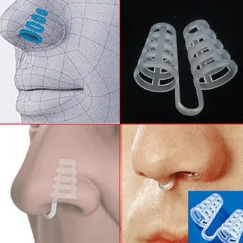 

Mini Anti Snore Ceasing Stopper Anti-Snoring Nose Clip Health Sleeping Anti Snoring and Apnea Stop Snoring