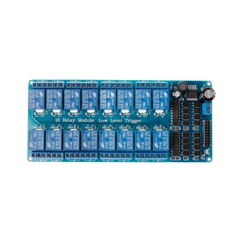 

2018 1PC 16 Channel 5V Relay Shield Module for Arduino UNO 2560 1280 ARM PIC AVR