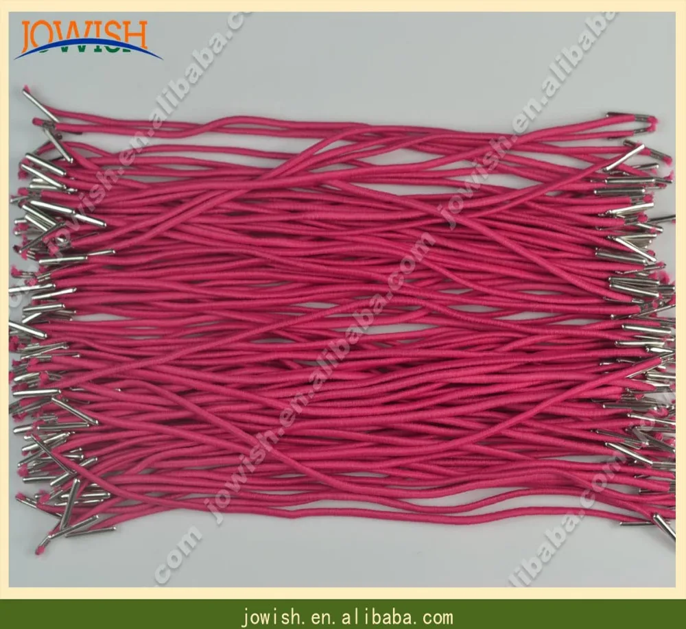 Promotion PINK 100pcs/lot 2mm elastic string cord on costume masks