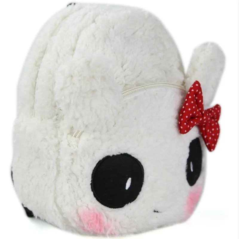 #*Cheap 25cm Cuat Bowknot Panda Children Baby Backpack Mochila Girls #039; Shool Backpack Plush Mini Bags For Kids Christmas Gift