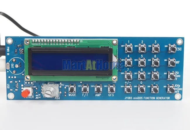 Argedo Портативный 0~ 200 кГц lcd цифровой генератор функций/генератор сигналов и сервоконтроллер в комплекте# BV295@ CF