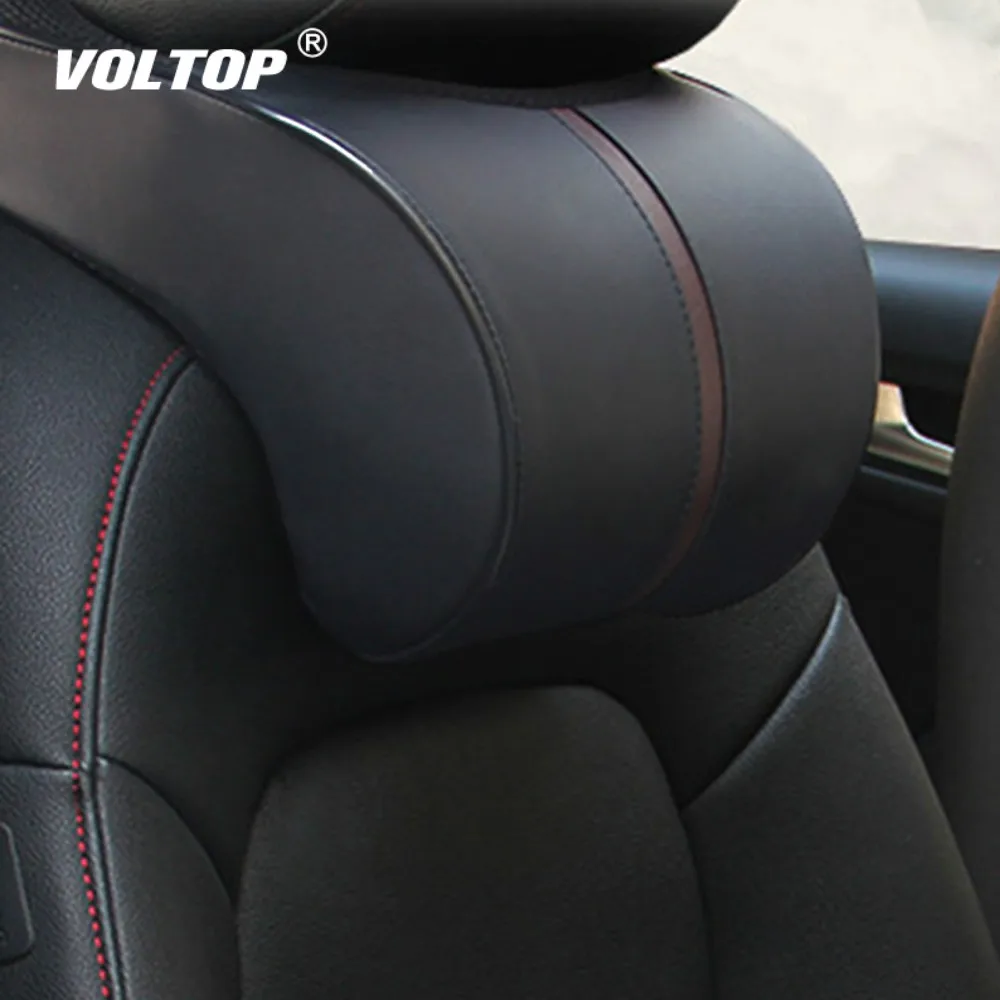Хлопковые автомобильные аксессуары для подушек с эффектом памяти, подголовник, безопасность сиденья, поддержка автомобиля, подголовник, подушка для шеи, подушка для автомобиля, Стайлинг