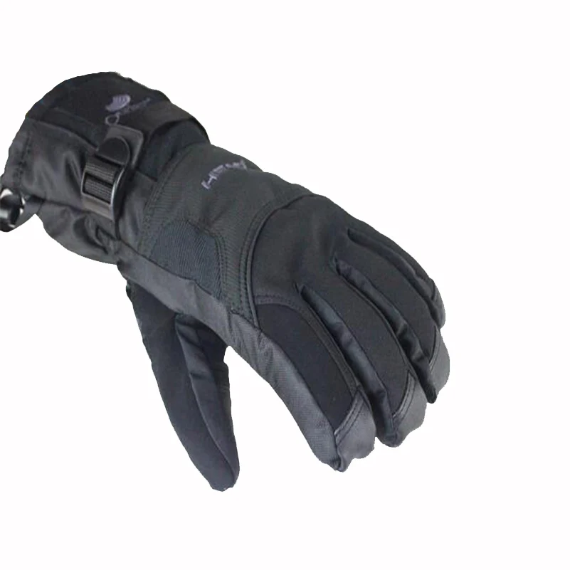 Водонепроницаемые лыжные перчатки для мужчин, флисовые перчатки для сноуборда, снегохода, езды на мотоцикле, зимние перчатки, ветрозащитные лыжные перчатки