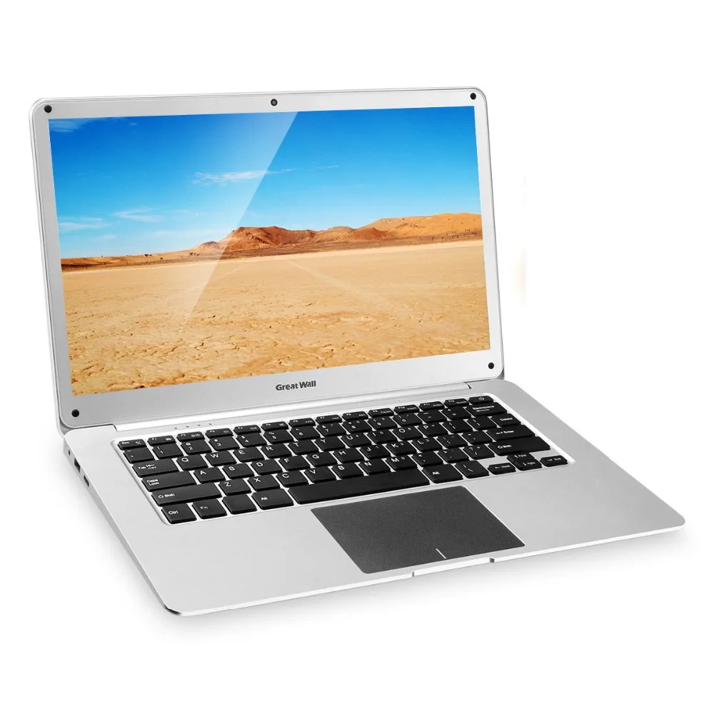 Great Wall W1410A ноутбук 14 дюймов HD Windows 10 Intel Celeron Apollo Lake N3350 2 Core нить 4 GB 64 WI FI BT4.0