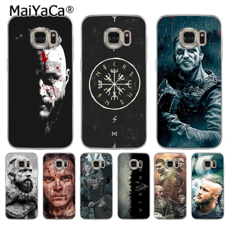 

MaiYaCa Vikings Serie 4 soft tpu phone case cover for samsung galaxy s9 plus s7 edge s6 edge plus s5 s8 plus case