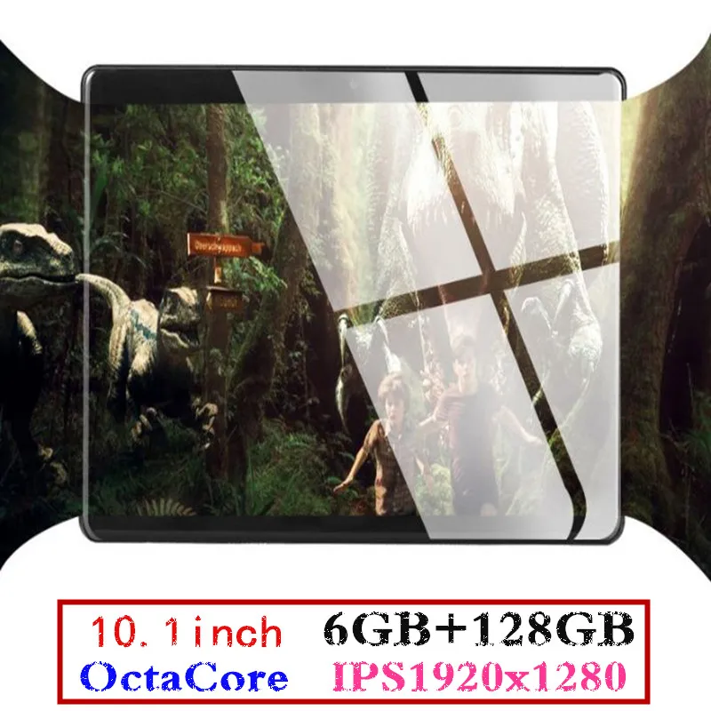 Android 8.0 2.5D Screen Tablet pcs 10.1 inch 3G 4G LTE Phone tablet PC 8 Octa Core RAM 6GB ROM 128G