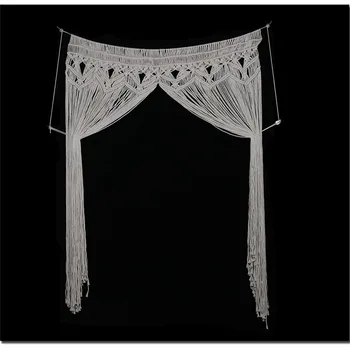 

New tapestry bohemian style curtain handmade cotton woven curtain home decor wedding decoration