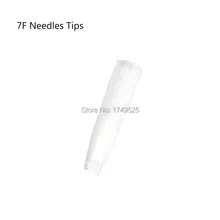 100 шт 7F одноразовые татуировки перманентный макияж иглы Советы традиционные колпачки для игл