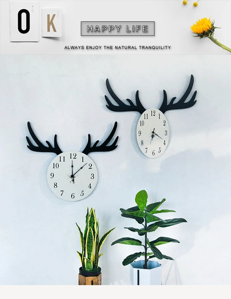 kitchen clock wall european clock (2)