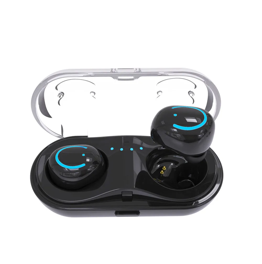 

Luxury Mini New TWS Q18 Wireless Waterproof Phone Bluetooth Headset Stereo HiFi Earphone for IOS Android Perfect Sound Quality