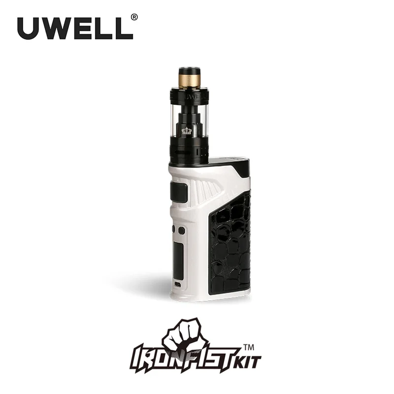 UWELL IRONFIST Kit 5-200W 2ml/5ml Tank Atomizer 18650 Battery or USB Charge Electronic Cigarette Kits (Without battery) UWELL IRONFIST Kit 5-200W 2ml/5ml Tank Atomizer 18650 Battery or USB Charge Electronic Cigarette Kits (Without battery)