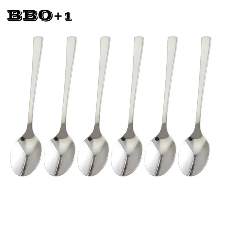 Buy 6pcs Stainless Steel Sugar Spoons Mini Coffee