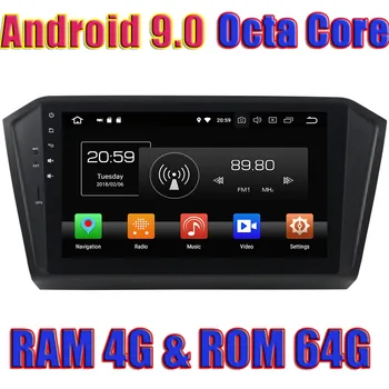 

WANUSUAL 10.1 Inch Android 9.0 Car Media Center Radio For VW PASSAT 2015-2016 GPS Navigation Player 2 Din NO DVD Magnitol Video