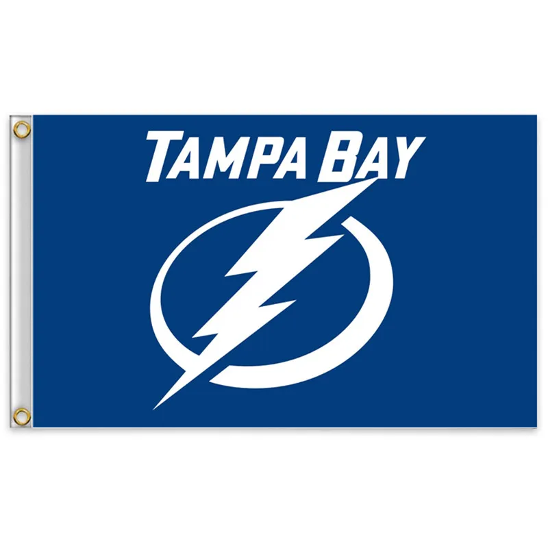 Tampa Bay Lightning Flag 3 X T FEET (90 * 150 CM) NH*in Flags, Banners