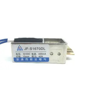 

12v Micro electric lock electromagnet JF-S1670DL 24V lock type electric magnet open frame linear Solenoid Electromagnet lock