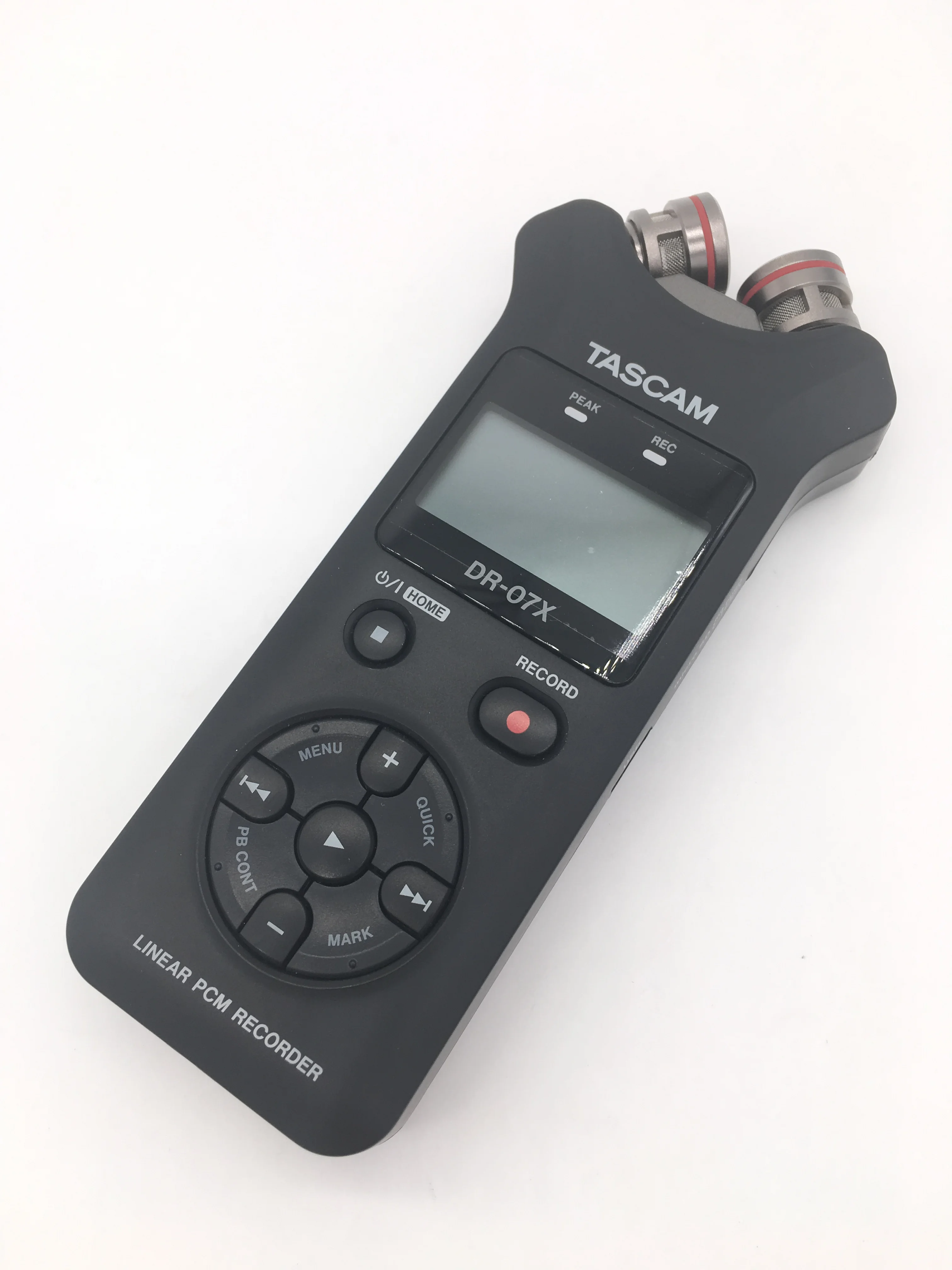 TASCAM DR-07X стерео ручной цифровой аудио рекордер интервью рекордер ручка HD шумоподавление запись линейный PCM рекордер