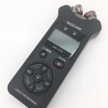 TASCAM DR-07X стерео ручной цифровой аудио рекордер интервью рекордер ручка HD шумоподавление запись линейный PCM рекордер