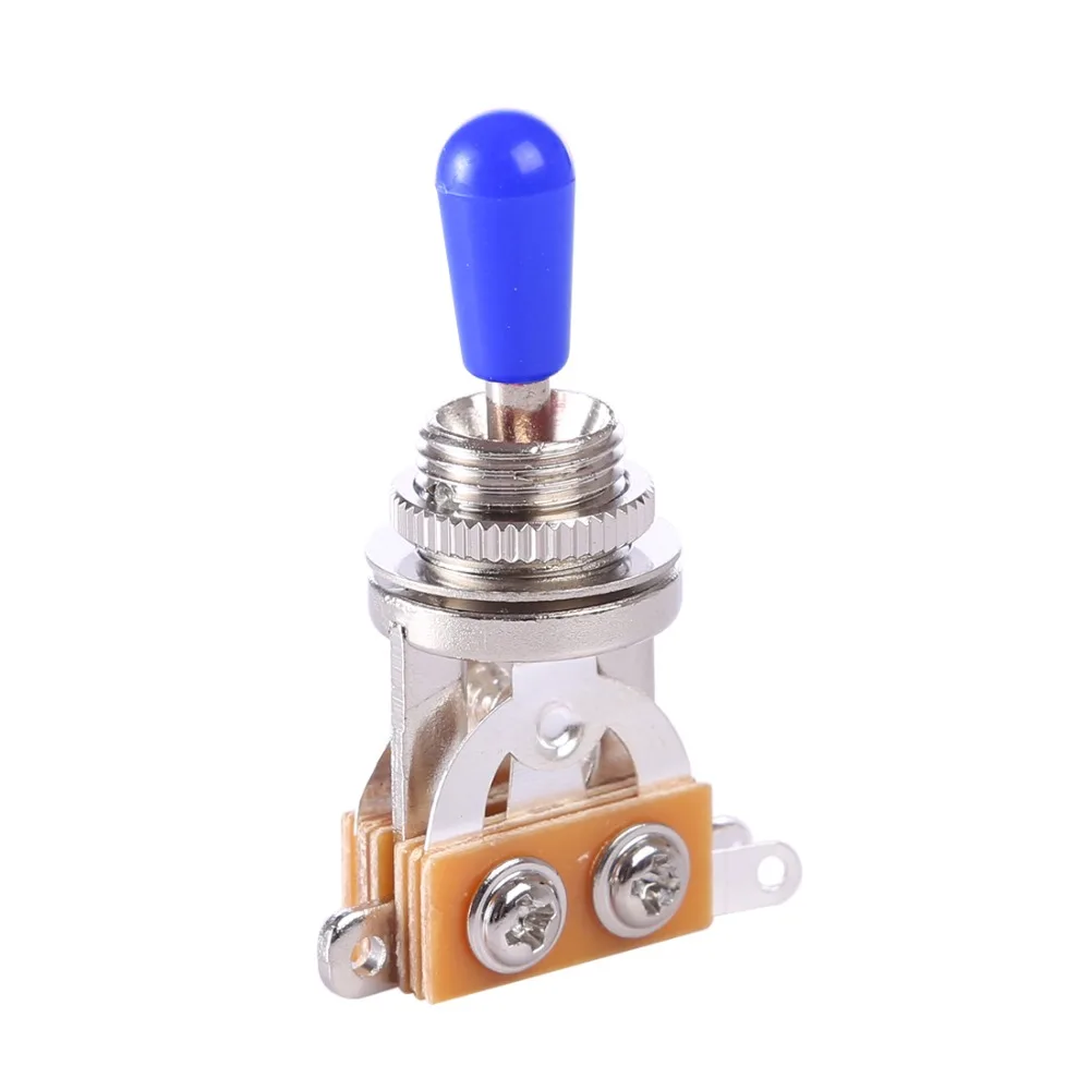 3 Way Pickup Selector Toggle Switch for Epiphone for Les Paul LP Electric Guitar - Silver(Handle Color Radom) 3 Way Pickup Selector Toggle Switch for Epiphone for Les Paul LP Electric Guitar - Silver(Handle Color Radom)