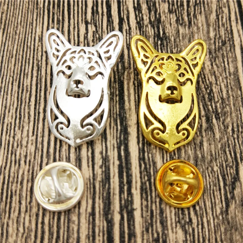 

Wholesale Cute Pins Pembroke Welsh Corg Dog Broches and Pins Collar Pin Jewelery Clothing Badge Men's Custom Gift