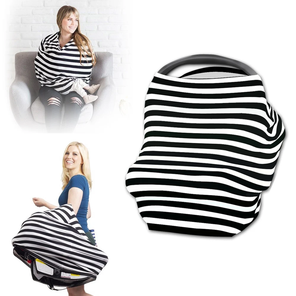 Mum Breastfeeding Nursing Covers Poncho Multifunctional Stretchy