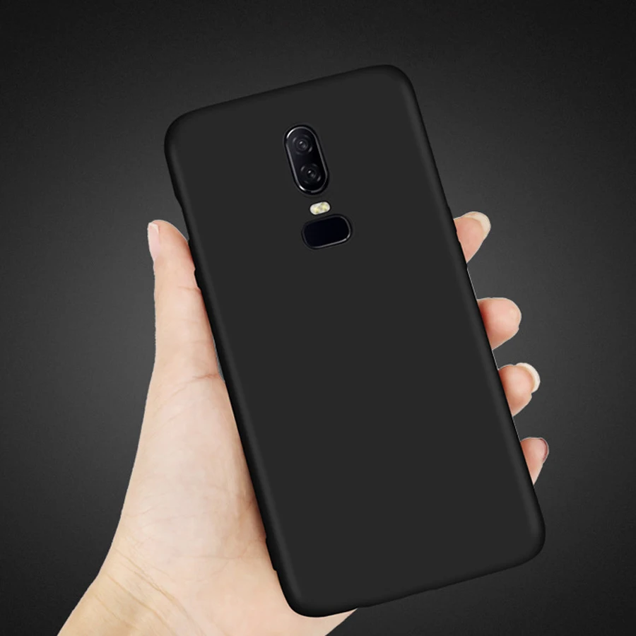 

Phone Case For OnePlus 5T 6T 1+5T Matte Back Covers Soft Dirt Resistant Silicone TPU Phone Bag Cases for One Plus 6 5 1+5