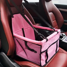 Dog Bag Basket Pet Products Fine joy Pet Dog Carrier Car-Carrying Car Seat Pad Safe Carry House Cat Puppy Bag Car Travel Basket