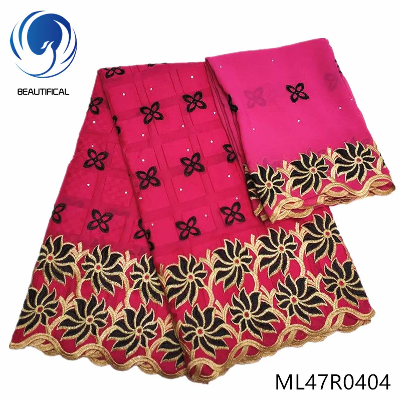 

BEAUTIFICAL Swiss lace fabrics for dress New design swiss voile lace fabric for dress 5+2yards 100%cotton lace fabric ML47R04