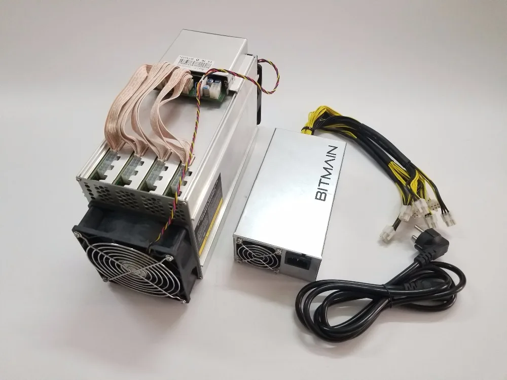 Используется LTC Scrypt Майнер ANTMINER L3 + 504 м с BITMAIN APW3 1600 Вт Майнер Litecoin 504 м 800 Вт на стене лучше чем ANTMINER L3