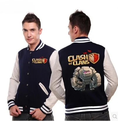 Clash of Clans Baseball jacket COC Coat 