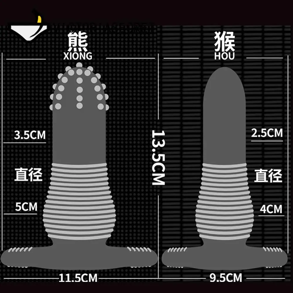 Reusable Anal Condoms For Men Penis Sleeve Gay Cock Sleeve Condom Adult Sex Products Gay Condoms Sex Toys for Men Gay Adult Sex