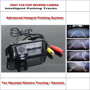 

Intelligentized Reversing Camera For Hyundai Elantra Touring / Genesis Rear View Back Up / 580 TV Lines Dynamic Guidance Tracks