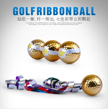 

Colorful Golf Balls The opening ceremony of the ball Kickoff ceremony Pattern balls 12pcs/barrel