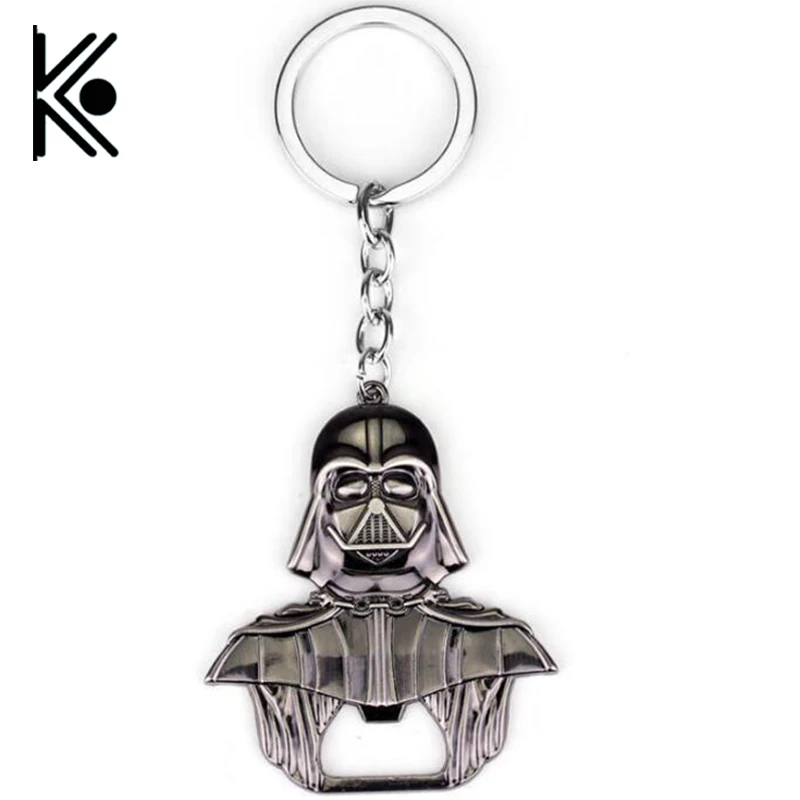 

New Hot star wars Darth Vader keychain Bar Beer Bottle Opener Metal Alloy style model figure Kitchen Tools for souvenirs