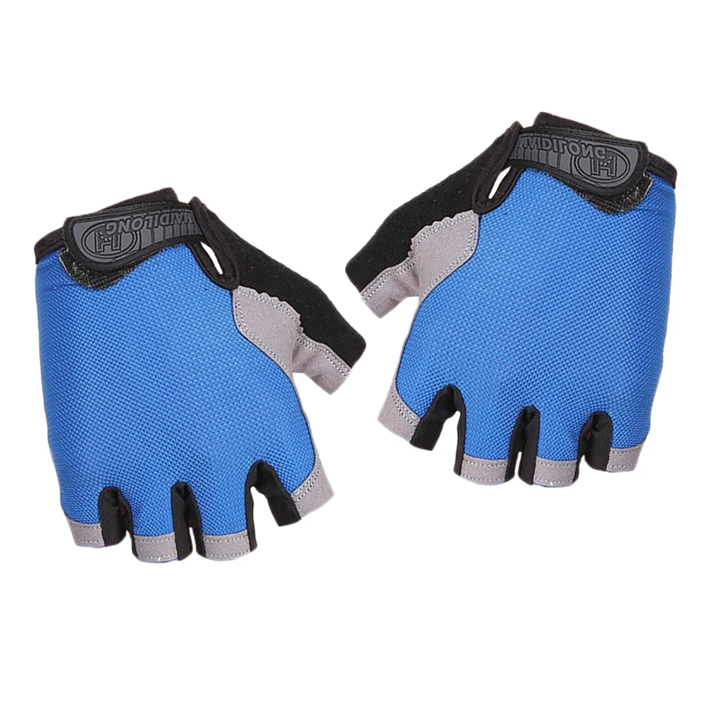 Outdoor Sports Cycling Shockproof Half Finger Gloves Summer Bike MTB Bicycle Glove Driving Fitness Gloves for Men & Women