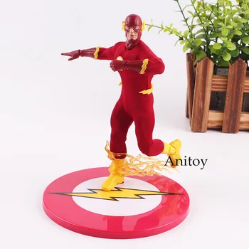 

The Flash Action Figure Speed Force Runing PVC Collectible Toy 15cm with color box