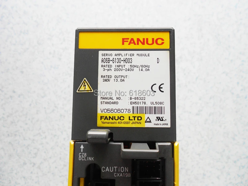 Fanuc сервопривод усилитель привода A06B-6130-H003 ЧПУ Управление amp