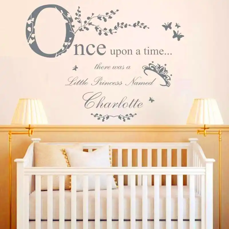 personalised baby room decor