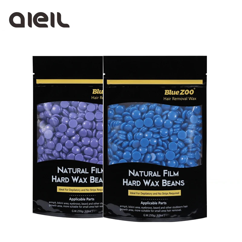 250g Painless Hard Wax Beans Depilatory Hair Removal Wax Pellet Film